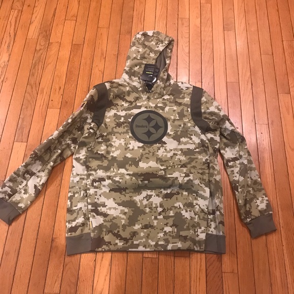 Steelers Nike 2021 Salute to Service Hoodie Sold Out InStore/Online - Picture 7 of 7